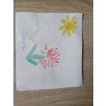 Fejlesztő Festővászon Picasso Palántáknak 3 -6 éves korosztálynak vadon élő állatok 40x40 cm