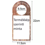 Karácsonyi Ajtóra Akasztható Dísz - DIY Gyémántkirakó bagoly mintával