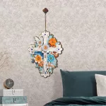 Kereszt Akasztható Dísz - DIY Gyémántkirakó virágokkal