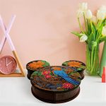 Mickey fej alakú papagáj mintás gyémántszemmel kirakható tárolódoboz