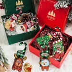 Karácsonyi ajtódísz - Gyémántszemes kirakó Rénszarvas