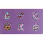 12 db-os Izgalmas mini kép gyémántszemes kirakó - LOVE