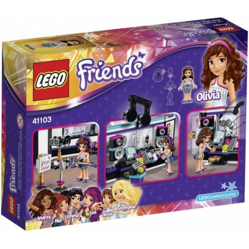 Friends Popsztár Hangstúdió Lego
