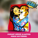 Egyedi PopArt Kép vászonkép nyomtatás - Saját Fotódból Műalkotás 30x40 cm