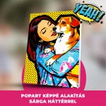 Egyedi PopArt Kép vászonkép nyomtatás vakrámára feszítve - Saját Fotódból Műalkotás 30x40 cm