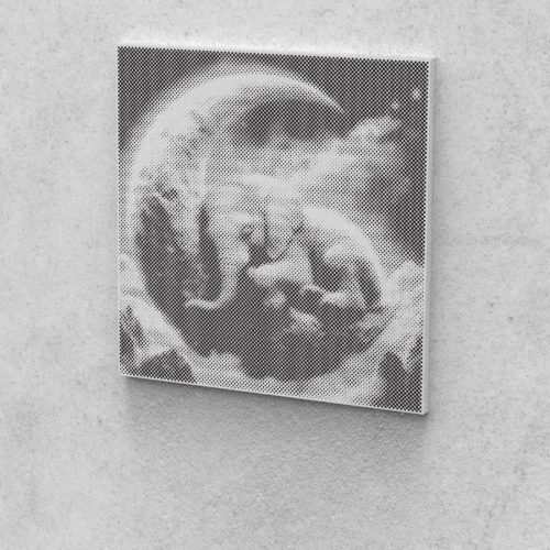 Kis elefánt PontKép Készlet Pöttyöző készlet 20x20 cm