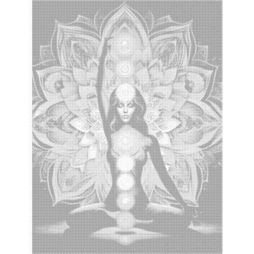 Meditáció PontKép Készlet Pöttyöző (30x40 cm)