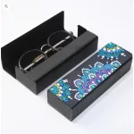 Fél Mandala mintás szemüvegtartó gyémántszemes kirakóval 