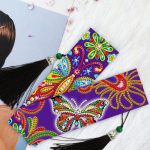 Lovas könyvjelzők gyémántszemes kirakó kreatív szett