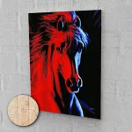 Fa alapú Táltos festés számok alapján kreatív készlet 40x50