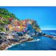Cinque Terre festés számok alapján kreatív készlet keret nélkül