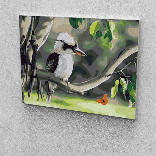 Kacagójancsi festés számok alapján kreatív készlet kerettel 40x50