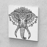 Kifestők szünidőre két vászon festékekkel ecsetekkel kreatív festés szettben 4