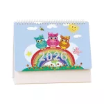 2026-os DIY Gyémántszemes Asztali Naptár –Baglyos