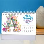 2026-os DIY Gyémántszemes Asztali Naptár –Betűs