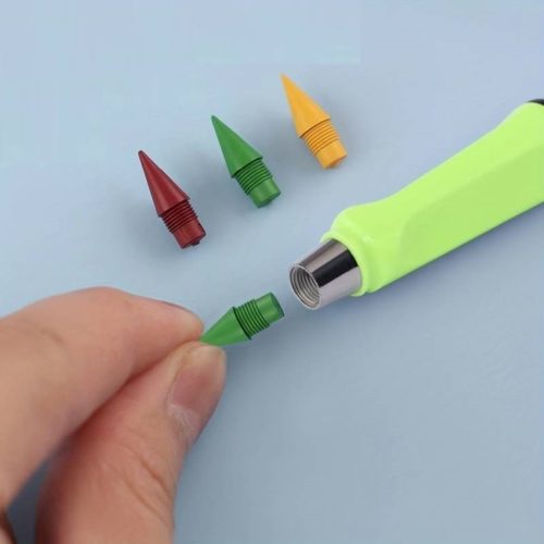 10 féle színű  cserélhető betétes ceruza  készlet színezéshez 