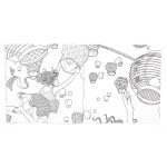 Időutazás felnőtt színező könyv 