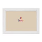 Fehér képkeret 30x30-es méretben gyémántszemes kirakóhoz