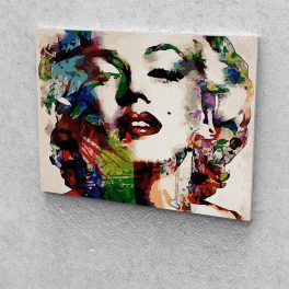   Marilyn Monroe festés számok alapján kreatív készlet 30x40