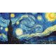 Van Gogh Csillagos Éj festés számok alapján kreatív készlet kerettel 40×50