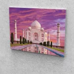 Taj Mahal festés számok alapján kreatív készlet kerettel