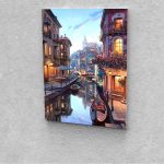 Velence festés számok alapján kreatív készlet keret nélkül