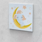 Alvó kiselefánt festés számok alapján kreatív készlet 40x40