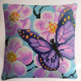 Pillangós párna hímzés kézimunka készlet