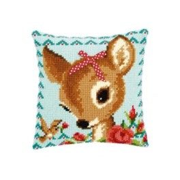 DIY Keresztszemes hímző szett Őzike Készlet  (40x40 cm)