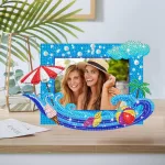 Csináld Magad Gyémántszemes Képkeret –Napernyős