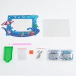 Csináld Magad Gyémántszemes Képkeret –Napernyős