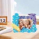 Csináld Magad Gyémántszemes Képkeret - Delfines