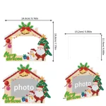 Csináld Magad Gyémántszemes Képkeret - Karácsonyi házikó