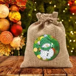 Karácsonyi Gyémántszemes kirakó matrica 12 db-os