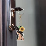 Csodálatos frizurák gyémántszemmel kirakható kulcstartók