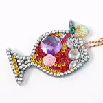 Party poharak gyémántszemes kirakó kulcstartók 