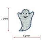 Halloween gyémántszemes kirakó kulcstartók 