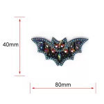 Halloween gyémántszemes kirakó kulcstartók 