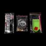 Pandás gyémántszemes kirakó kulcstartók 