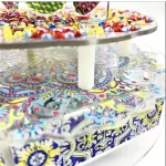 Gyémántszemmel kirakható kereszt dísz zenedoboz 