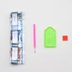 Cicás táska gyémántszemes kirakóval kreatív termék