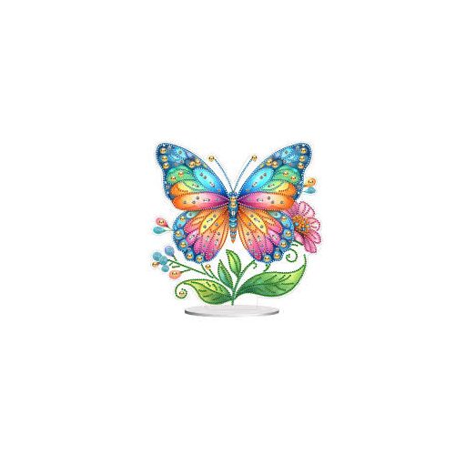 Pillangó Gyémántszemes asztali dísz