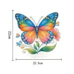 Pillangó Gyémántszemes asztali dísz