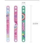 Csillogó Kreatív Gyémánt Karkötő Készítő Szett Gyerekeknek- Vegyes színben