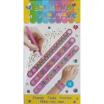 Csillogó Kreatív Gyémánt Karkötő Készítő Szett Gyerekeknek- Vegyes