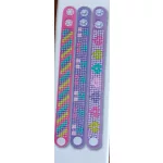 Csillogó Kreatív Gyémánt Karkötő Készítő Szett Gyerekeknek- Vegyes