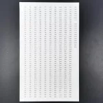 Öntapadós DMC Színkód Matricák egy íven gyémántszem jelöléshez