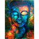 Buddha festés számok alapján kreatív készlet 40x50