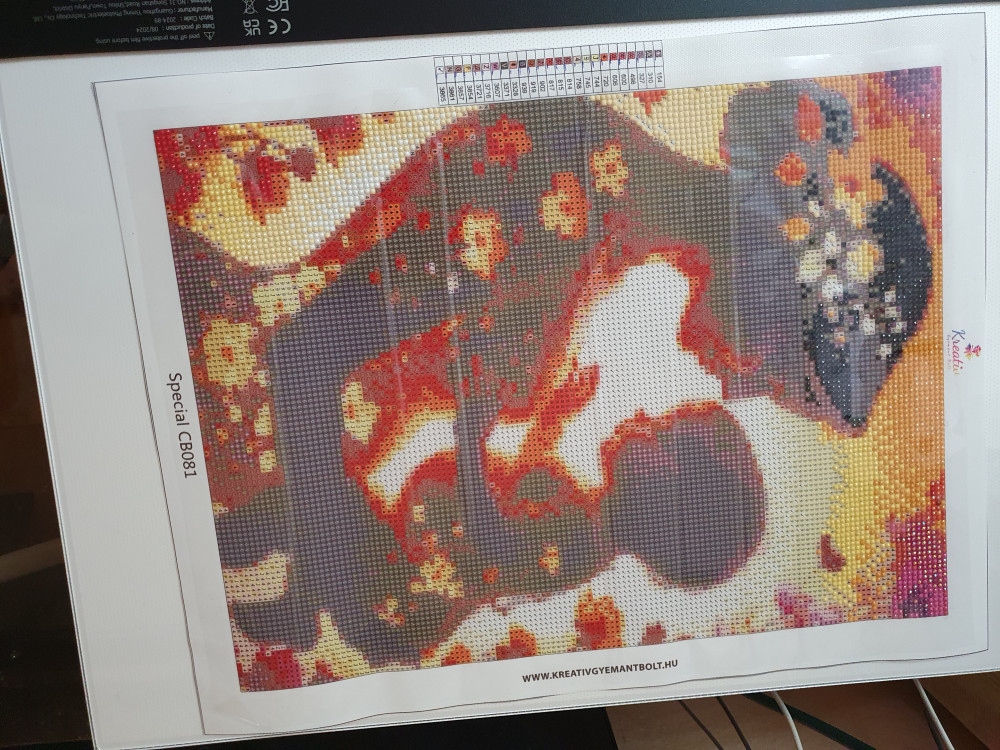   Anyával Anyák napi kör alakú Prémium Gyémántszemes Kirakó Különleges AB Gyémántokkal 30x40
